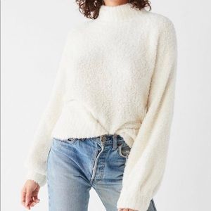 UO Denver White Soft Sweater